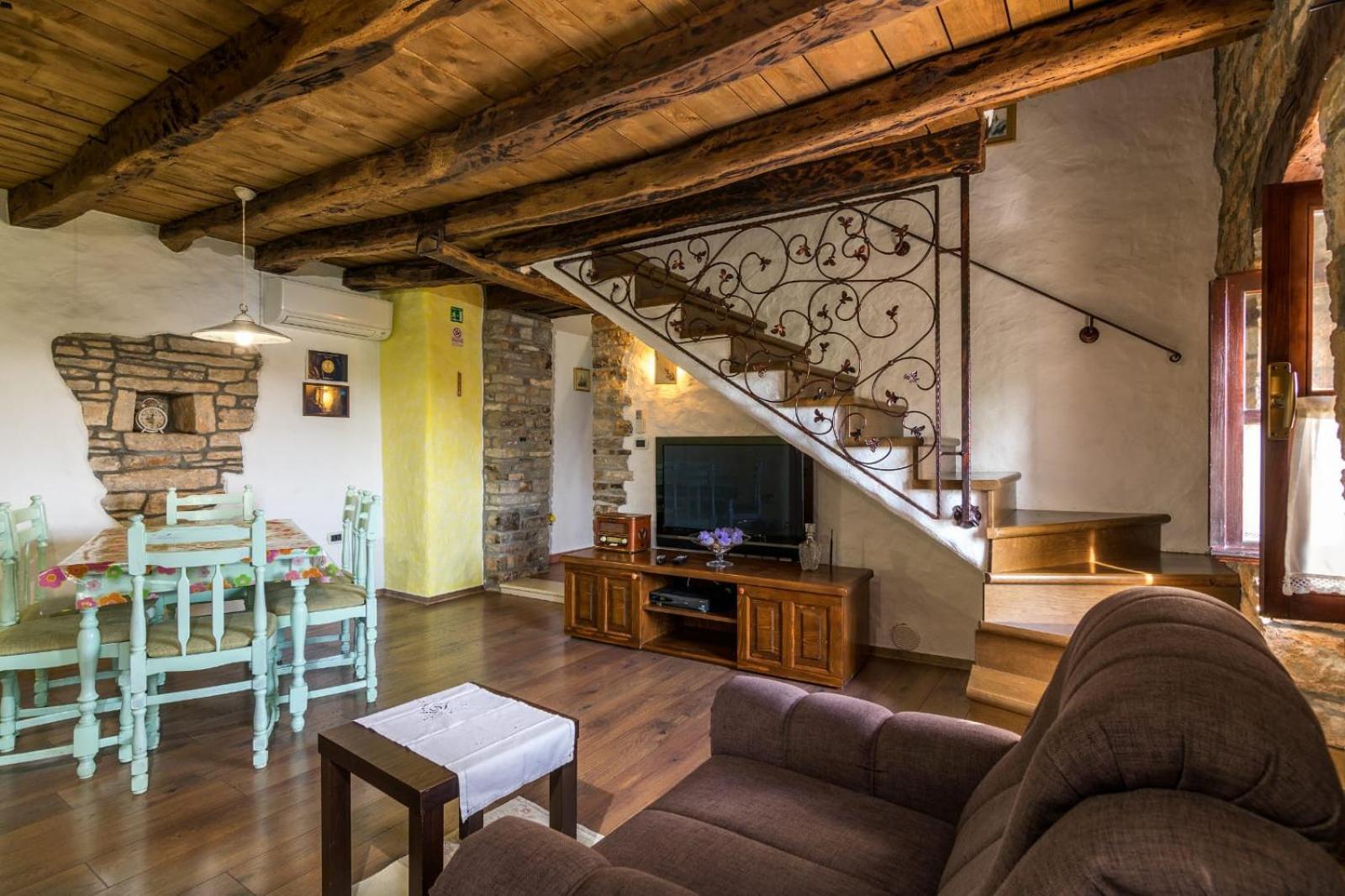 Rustic Villa Marija With Panoramic View In Zrenj Exterior photo